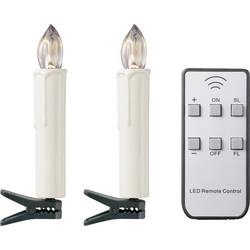 LED bezdrátové osvětlení na vánoční stromeček Polarlite PL-WK20O, venkovní PL-8392835, na baterii, teplá bílá, sada 20 ks