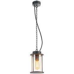 Venkovní stropní osvětlení LED E27 60 W SLV Photonia 232065 antracitová