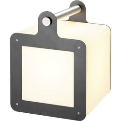 LED kostka, venkovní dekorativní osvětlení SLV Omnicube 227545, E27, 24 W, bílá, rezavá