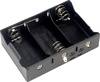 TRU COMPONENTS BH-131D bateriový držák 3x Velké mono pájený konektor