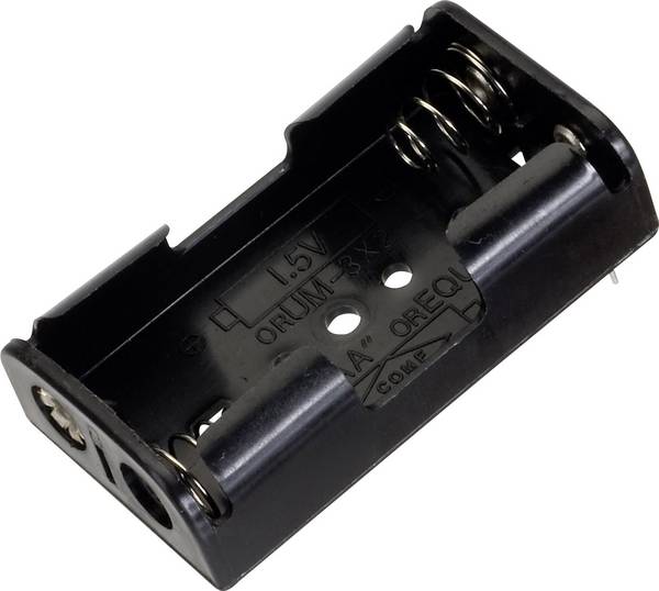 TRU COMPONENTS BH-321-1P bateriový držák 2x AA póly kontaktu