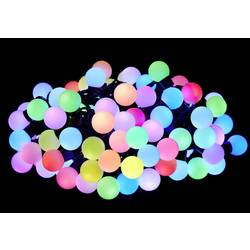 LED světelný řetěz s motivem, vánoční koule Polarlite PL-8403565, vnitřní/venkovní, 230 V, LED 100, RGB
