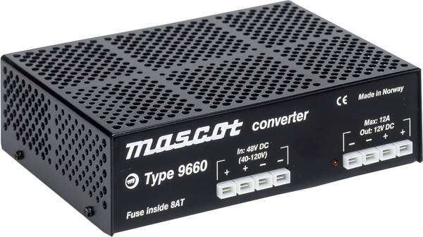 Mascot Battery 9660 DC/DC měnič napětí 48 V/DC - 12 V/DC/12 A 158 W