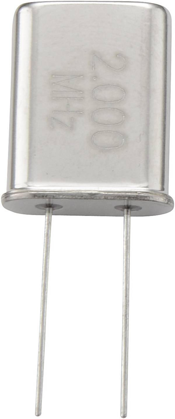 TRU COMPONENTS Křemenný oscilátor; 168602 HC-49/U  3 MHz 32 pF (Ø x v) 0.43 mm x 13.46 mm 1 ks
