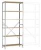 Manuflex RB1165 základní modul regálu oddělení , (š x v x h) 97 x 2.5 x 30 cm, ocel, dřevěná podlaha, pozinkovaná