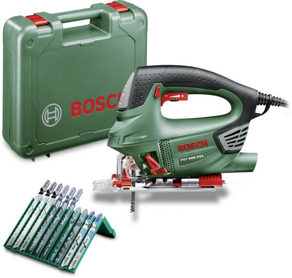 Bosch Home and Garden PST 900 PEL přímočará pila, kufřík, 620 W, 06033A0201