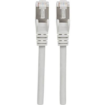 Dvě bílé ethernetové kabely s průhlednými konektory položené vedle sebe, přičemž jsou viditelné jejich kovové kontakty.