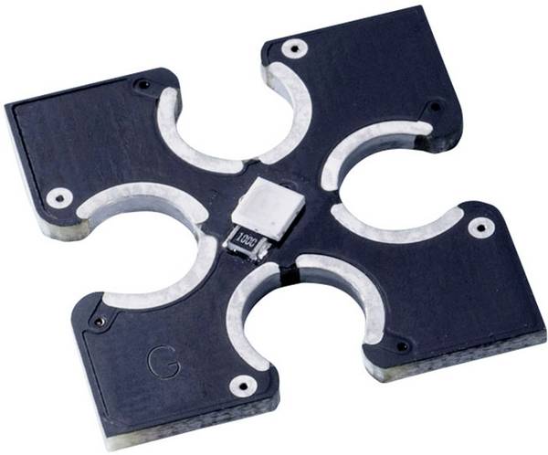 Lumitronix plochá LED zelená (d x š x v) 25 x 24.50 x 2.30 mm