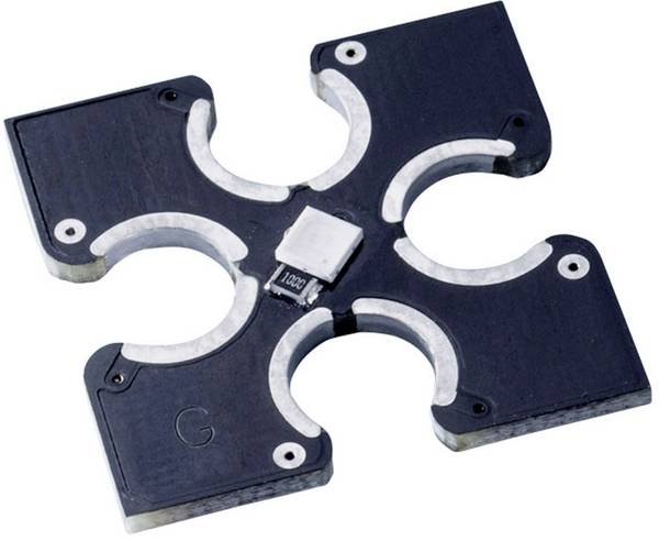 Lumitronix plochá LED teplá bílá (d x š x v) 25 x 24.50 x 2.30 mm