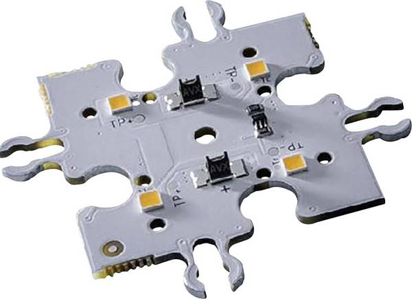 plochá LED teplá bílá (d x š x v) 40 x 40 x 4.64 mm Lumitronix