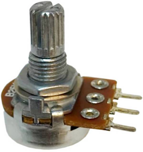Alpha RV16AF20KB50KM, RV16AF-20-15K-B50K otočný potenciometr, Mono, 200 mW, 50 kΩ, 1 ks, Piece