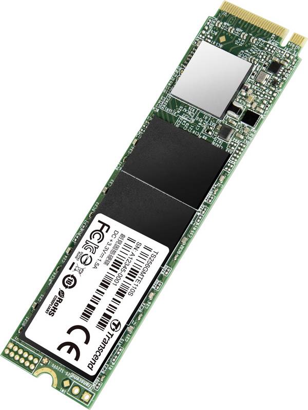 Transcend 110S 256 GB interní SSD disk NVMe/PCIe M.2 M.2 NVMe PCIe 3.0 x4 Retail TS256GMTE110S
