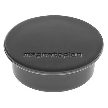 magnetoplan magnet Discofix Color (Ø x v) 40 mm x 13 mm kulatý černá 10 ks 1662012-0
