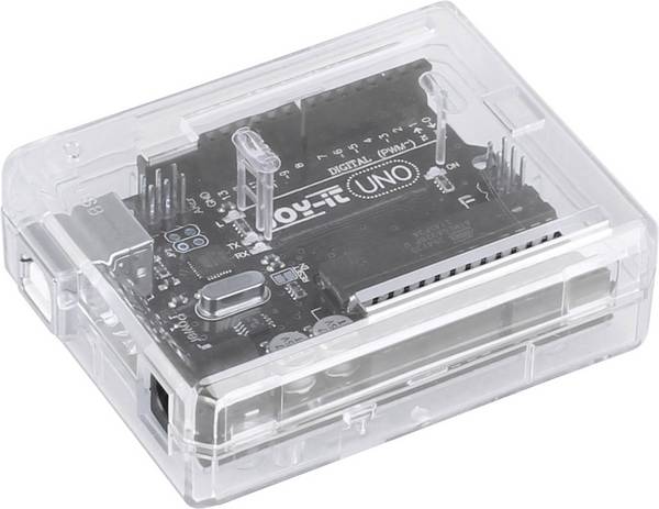 Joy-it ard_UNO-case1 MC skříň Vhodné pro (vývojové sady): Arduino  akrylová