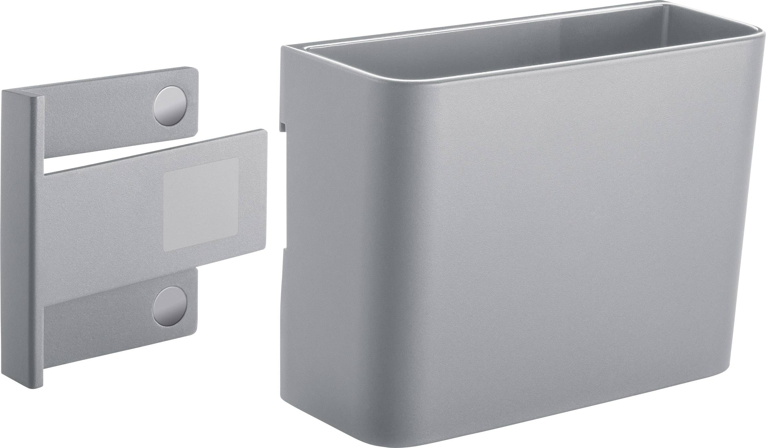 Sigel zásobník na tužky s magnetickou úchytkou GL812 (š x v x h) 120 x 94 x 51 mm světle šedá GL812