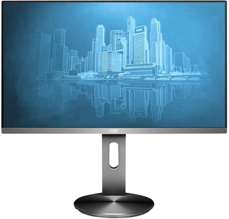 AOC I2490PXQU/BT LED monitor 60.5 cm (23.8 palec) Energetická třída (EEK2021) E (A - G);1920 x 1080 PixelFull HD4 msHDMI™, DisplayPort, VGA, USB 3.2 (Gen 1x1) , na sluchátka (jack 3,5 mm)IPS LED