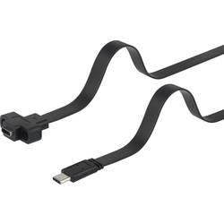 USB 3.0 prodlužovací kabel Renkforce RF-3415030, 0.25 m, černá