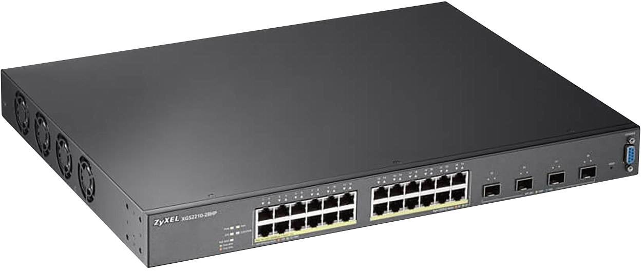 ZyXEL XGS2210-28HP-EU0101F XGS2210-28HP síťový switch 24 + 4 porty funkce PoE