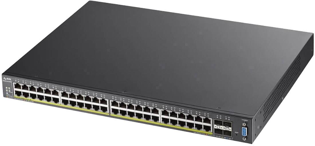 ZyXEL XGS2210-52HP-EU0101F XGS2210-52HP síťový switch 48 + 4 porty funkce PoE
