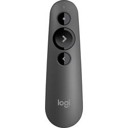 Prezentér vč. laserového ukazovátka Logitech R500 910-005386, grafitová