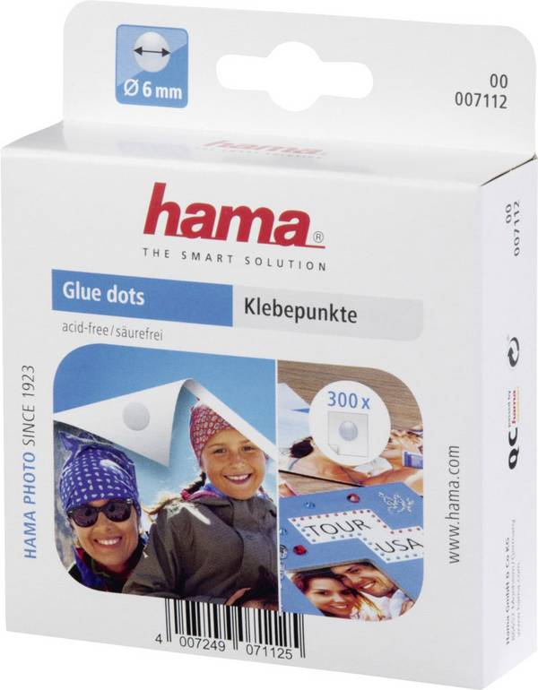 Hama lepicí body na fotografie  00007112 300 ks