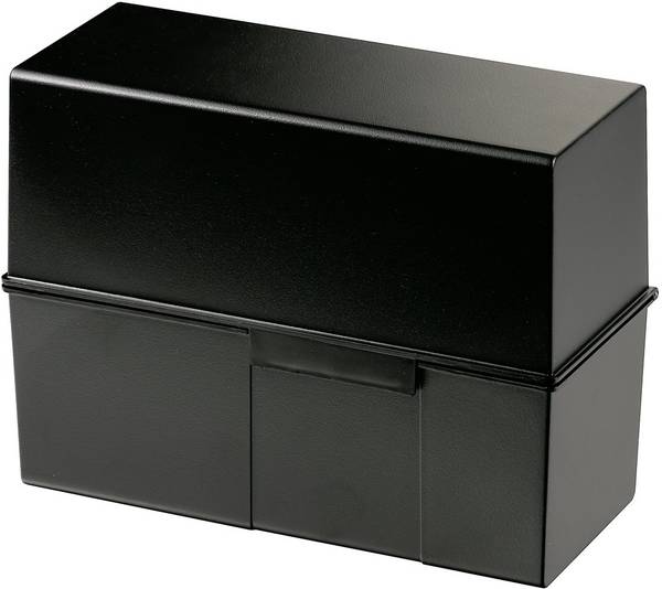 HAN HAN - Kartei - für A5 - Kapazität: 300 Karten 975-13 kartotéční box černá max. počet karet: 500 karet DIN A5 na šířku