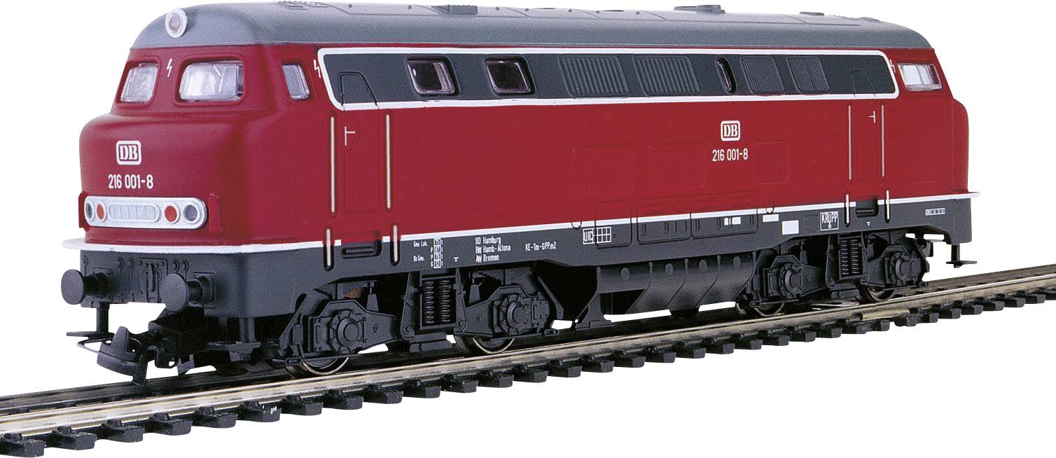 Mehano 3932 H0 dieselová lokomotiva BR 216 značky DB BR 216 001-8