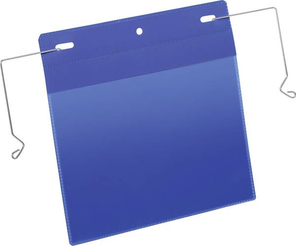 Durable závěsná taška 175207 modrá 223 mm x 218 mm  50 ks