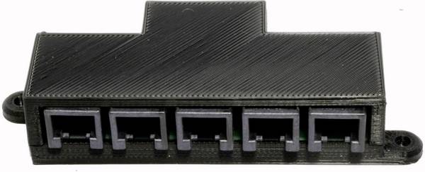 TAMS Elektronik  73-80496-01-C RJ12 XL rozdělovač 6pólová hotový modul