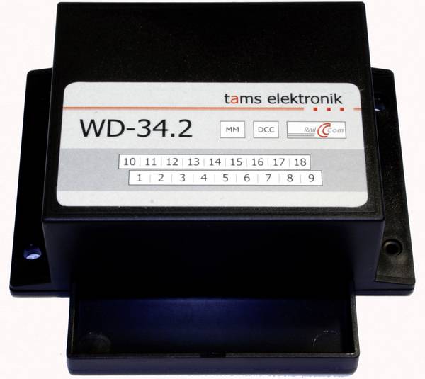 TAMS Elektronik 43-02358-01-C plášť Příslušenství  pro dekodér výhybky WD-34.2