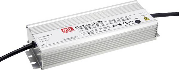 MEAN WELL HLG-320H-C1750B LED driver  konstantní napětí 320.25 W 1750 mA 91 - 183 V/DC stmívatelný, stmívací funkce 3v1 , montáž na nehořlavém povrchu , schválení nábytku , outdoorový , PFC spínací obvod , ochrana proti přepětí , přepětí  1 ks