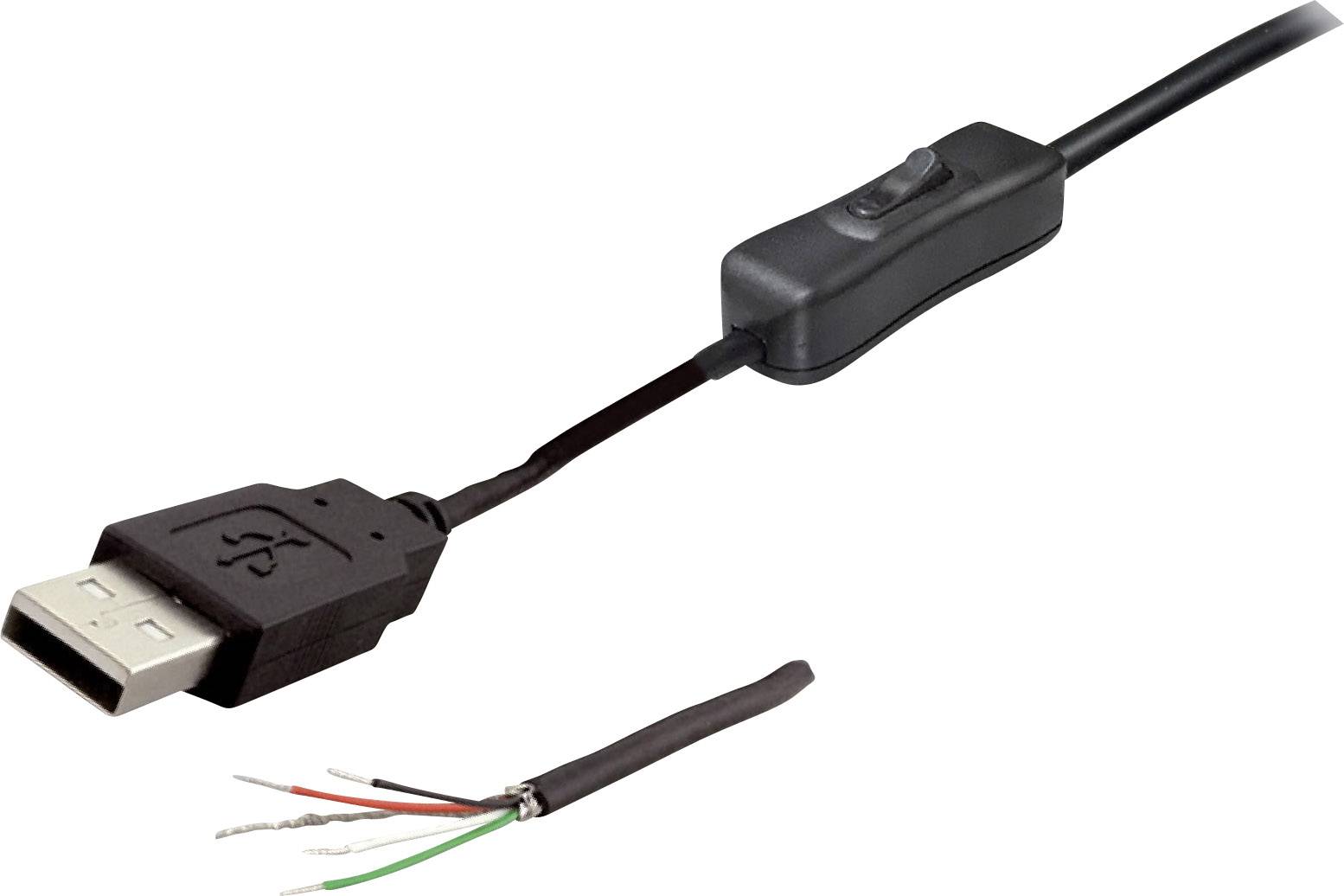 TRU COMPONENTS TC-2509038 USB konektor 1.80 m, 1 ks
