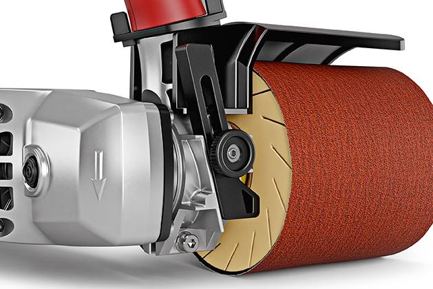 Flex satinovací stroj 433454 BSE 14-3 INOX Set 230 V Typ uchycení nástroje 19 mm max. 125 mm max. 100 mm-2