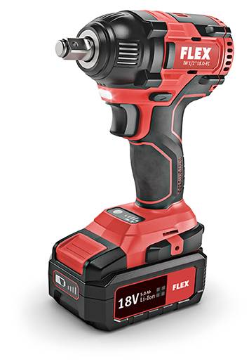 Flex IW 1/2" 18.0, 438308 aku rázový utahovák, 250 Nm, 18 V, bez akumulátoru-1