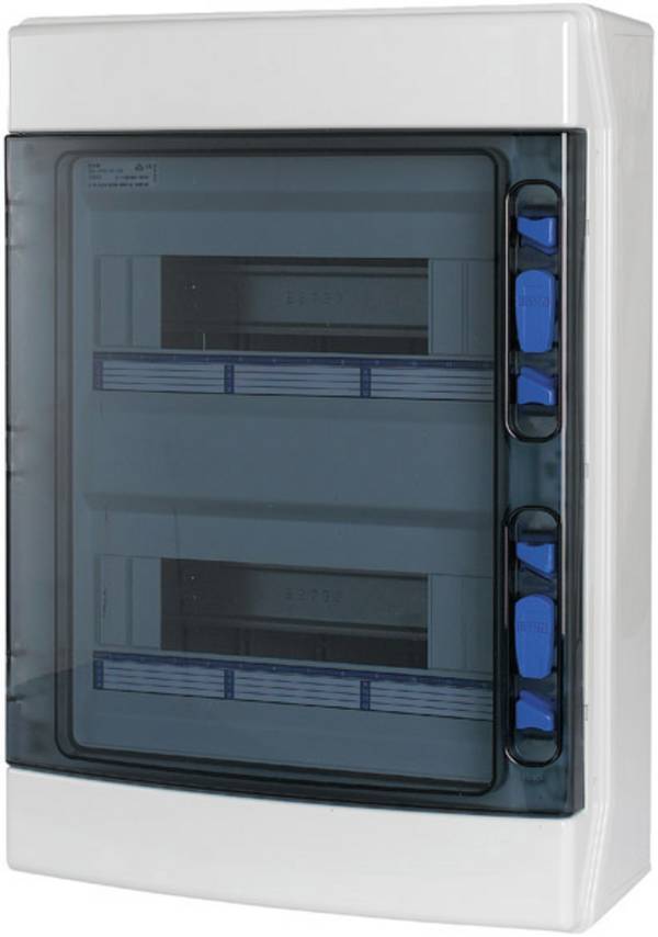 Eaton  174198  IKA-2/24-ST  malý rozváděč  na omítku  Počet modulů (šířka) = 12  Počet řádků = 2  Obsah 1 ks