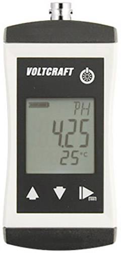 Digitální pH metr ukazuje hodnotu pH 4,25 a teplotu 25°C.