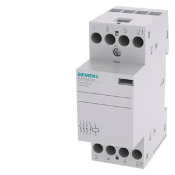 Siemens 5TT5031-0 instalační stykač 3 spínací kontakty, 1 rozpínací kontakt 2.2 W 24 A 1 ks