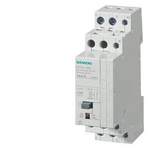 Siemens odpínač STF4 1260, 16AX, 230V~: Šedý elektrický spínač s více svorkami a štítkem, vhodný pro elektroinstalace.