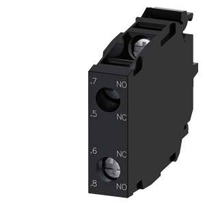 Siemens 3SU1400-1AA10-1RA0 kontaktní modul předbíhající 1 rozpínací kontakt, 1 spínací kontakt kontaktní těleso 1 ks Piece