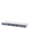 Síťový přepínač s 24 ethernetovými porty a 4 SFP porty, vhodný pro propojení a správu zařízení v počítačové síti.