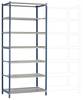 Manuflex RA2593.5007 základní modul skladového regálu , (š x v x h) 90 x 2.25 x 60 cm, briliantově modrá, pozinkovaná