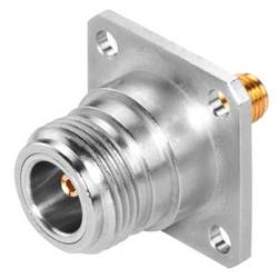 IWLAN rcoax CONNECT N/SMA female/female panel FEEDTHROUGH