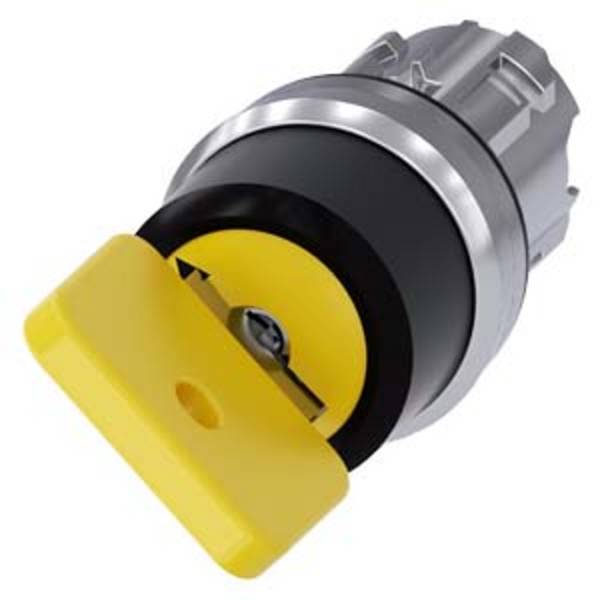 Siemens  3SU10504JC010AA0  3SU1050-4JC01-0AA0  klíčový spínač        1 x 45 °  IP66, IP67, IP69 / IP69K  1 ks