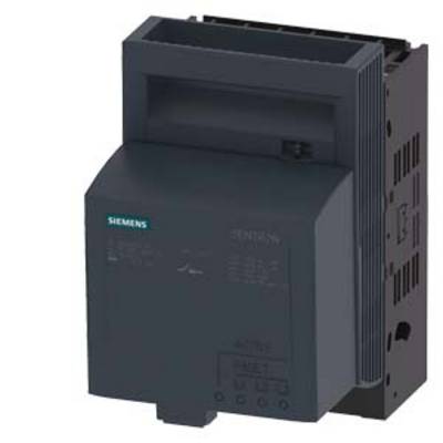 Černé zařízení Siemens, pravděpodobně elektronická součástka nebo pohon, s větracími otvory a zeleným logem Siemens.