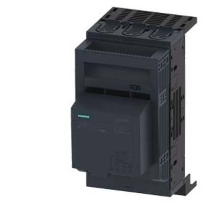 Černý elektrický jistič s větracími otvory nahoře a velkým ovládacím panelem uprostřed.