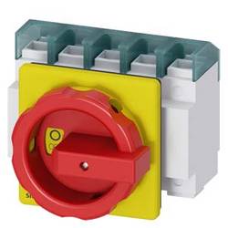 Odpínač Siemens 3LD27042TC53, 100 A, 690 V/AC červená, žlutá 4pólový 50 mm²