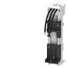 Siemens 8US12515DS10 Přístrojový adaptér S00/S0, 25A, pro systém přípojnic s průměrem 60 mm, dlouhý 45x 200 mm Přístrojový adaptér 25 A 690 V 1 ks