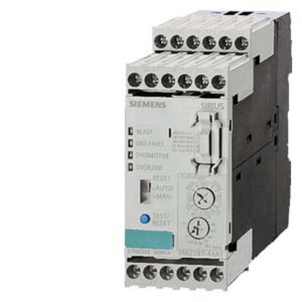vyhodnocovací jednotka  2 spínací kontakty, 2 rozpínací kontakty Siemens 3RB2283-4AA1  1 ks
