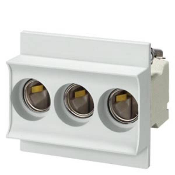 Siemens 5SG5693 pojistková patice neozed 3fázový  Velikost pojistky = D02 3pólový 63 A  400 V