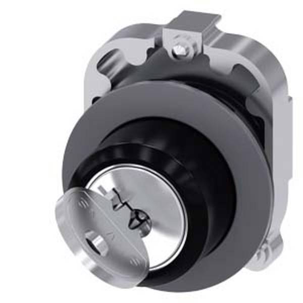 Siemens  3SU10604LF110AA0  3SU1060-4LF11-0AA0  klíčový spínač      vyp/zap  1 x 90 °  IP66, IP67, IP69 / IP69K  1 ks